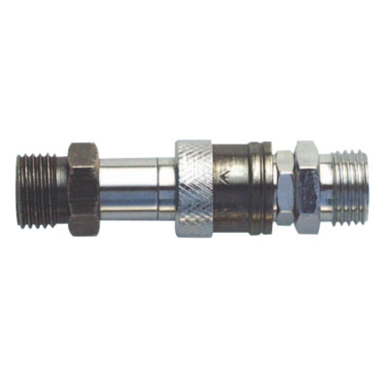 GW 33-QC-HHX HOSE TO HOSE OXYGEN FUEL CONNECTOR-GENSTAR TECHNOL-331-QC-HHX