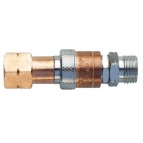 GW 33-QC-HTF HOSE TO HOSE FUEL GAS CONNECTOR-GENSTAR TECHNOL-331-QC-HTF