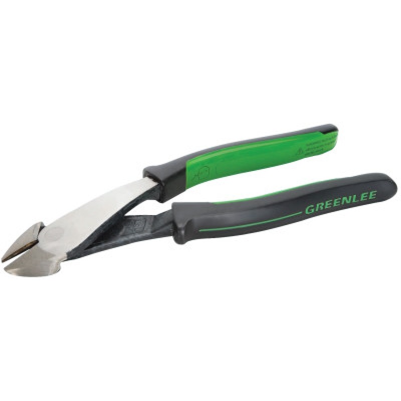 8"DIAGONAL CUTTING PLIERW/MOLDED GRIP-GREENLEE TEXTRO-332-0251-08M
