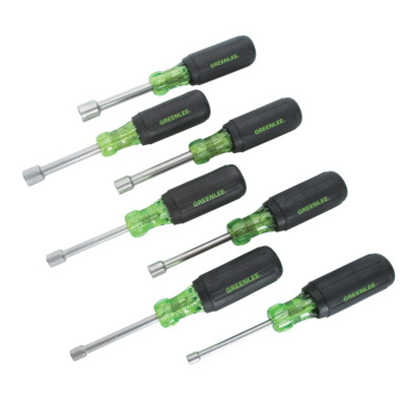 7-PC NUT DRIVER SET-GREENLEE TEXTRO-332-0253-01C