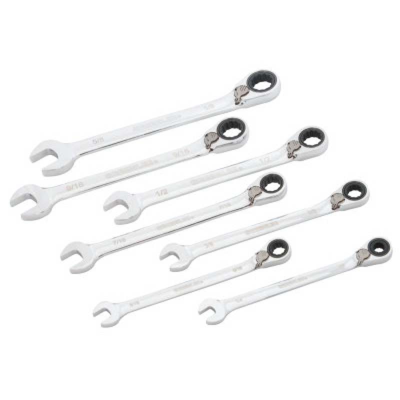 7-PC COMBO RATCHETINGWRENCH SET-GREENLEE TEXTRO-332-0354-01