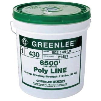 POLY LINE 500#-225KG-GREENLEE TEXTRO-332-37959