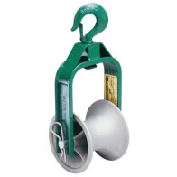 15325 12" HOOK SHEAVE-GREENLEE TEXTRO-332-651