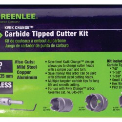 CUTTER KIT CARBIDE-GREENLEE TEXTRO-332-655