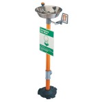 2-HEAD EMERGENCY EYE WASH PEDESTAL MOUNTED-GUARDIAN *333*-333-G1825