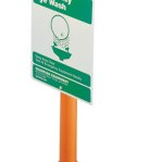 2-HEAD EMERGENCY EYE WASH PEDESTAL MOUNTED-GUARDIAN *333*-333-G1825