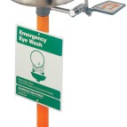 PEDESTAL MOUNT EYEWASH SS BOWL W/COVER-GUARDIAN *333*-333-G1825BC