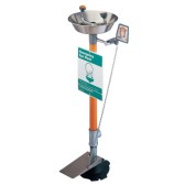 2-HEAD EMERGENCY EYE WASH PESESTAL MOUNTED W/H-GUARDIAN *333*-333-G1825HFC