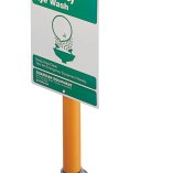 2-HEAD EMERGENCY EYE WASH PEDESTAL MOUNT-GUARDIAN *333*-333-G1825P