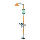 EYE WASH & SHOWER SAFETYSTATION W/HAND & FO-GUARDIAN *333*-333-G1902HFC