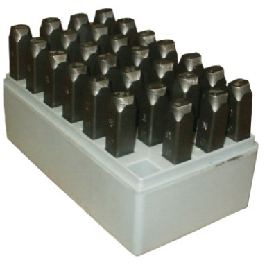 1/8" HD STEEL LETTER HAND STAMP SET-C.H.HANSON*337-337-20851