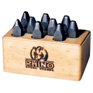 1/8" RHINO NUMBER SET 1/2"X1/2"X3-1/2"-C.H.HANSON*337-337-21830