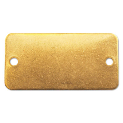 432B BRASS TAG 1"X3"-C.H.HANSON*337-337-41292