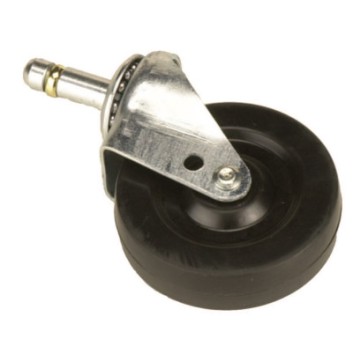 CYLINDER TRUCK CASTER 3IRUBBER-HARPER 338-338-WH-40