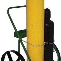 CART WITH SC-13 WHEELS 21" CYLINDER CAPACITY-SAF T CART INC-339-863-20