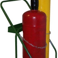 CART WITH SC-10 WHEELS 24" CYLINDER CAPACITY-SAF T CART INC-339-870-14