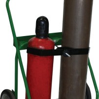 CART W/SC-43 WHEELS 24"CYLINDER CAPAC. & CLAMP-SAF T CART INC-339-870-14PC