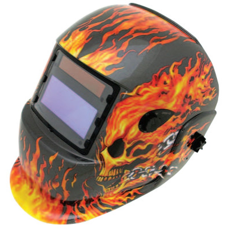 HELMET WS ADF 9-13 SKULL/FIRE-ESAB WELD & CUT-358-4100-1004