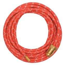 WC CABLE  POWER  25FT 7.6M  BRAIDED  RED-MILLER ELECTRIC-366-45V04RR