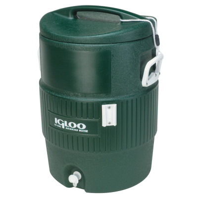 10 GAL HUNTER GREEN BODY& LID 400 SERIES-IGLOO CORP*385-385-42052
