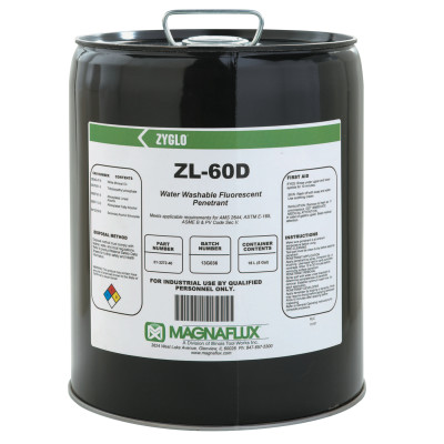 ZL-60D FLUOR WATER WASHPENETRANT SENSITIVITY 2-MAGNAFLUX*387*-387-01-3272-40