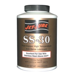 SS-30 1LB PURE COPPER HI-TEMP ANTI SEIZE-JET-LUBE  *399-399-12504