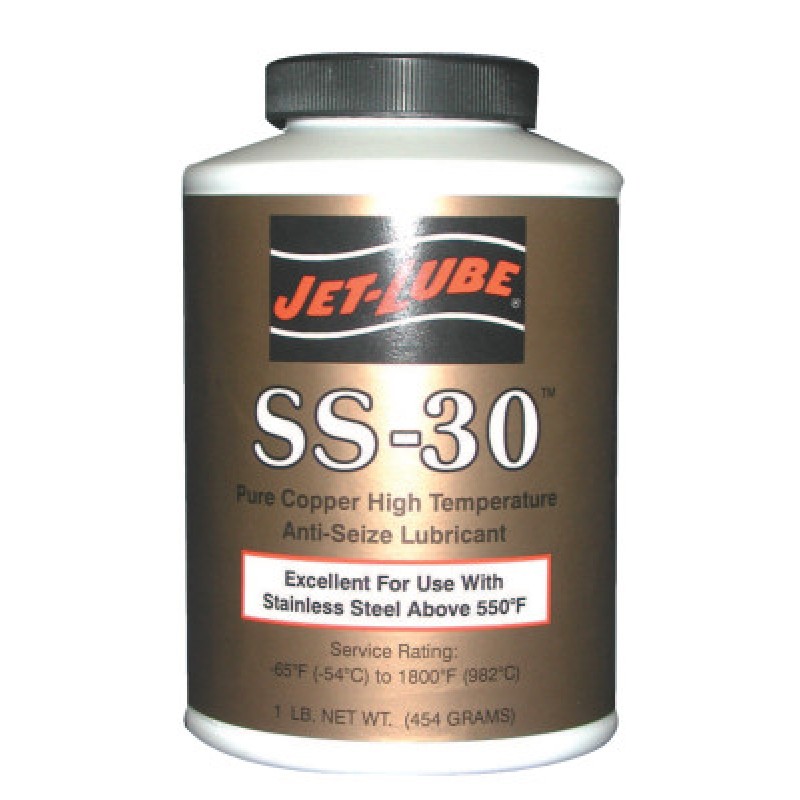 SS-30 1LB PURE COPPER HI-TEMP ANTI SEIZE-JET-LUBE  *399-399-12504