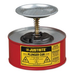 PLUNGER CAN 1QT-JUSTRITE MFG CO-400-10108