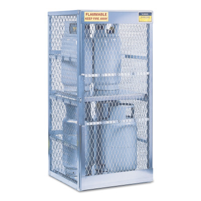 8 CYLINDER VERTICAL STORAGE LOCKER-JUSTRITE MFG CO-400-23010