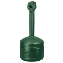 SMOKERS CEASE-FIRE RECEPTACLE FORREST GREEN-JUSTRITE MFG CO-400-26800G