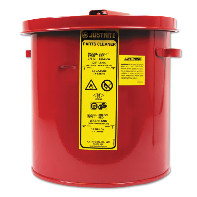 1GAL RD WASH TK-JUSTRITE MFG CO-400-27711