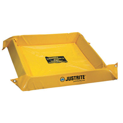 SPILL BERM 4'X4'X4"-JUSTRITE MFG CO-400-28406