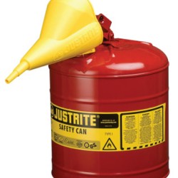 2.5G/9.5L SAFE CAN RED-JUSTRITE MFG CO-400-7125100