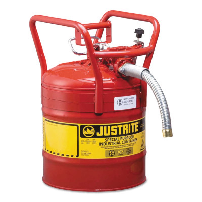 5G/19L IIAF RED 1" HOSE-JUSTRITE MFG CO-400-7350130