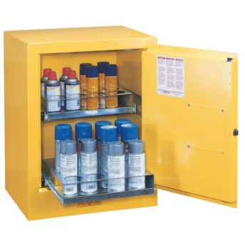 4 GAL CABINET AEROSOL W/PDL HNDL-JUSTRITE MFG CO-400-890500
