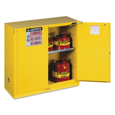 30 GAL CAB SC W/PDLE HNDL-JUSTRITE MFG CO-400-893020