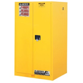 60 GALLON CABINET MANUALDOOR YELLOW-JUSTRITE MFG CO-400-896000