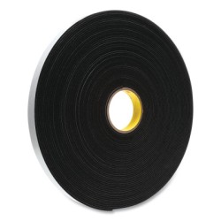 3M VINYL FOAM TAPE 4508BLACK 1 IN X 36 YD-3M COMPANY-405-021200-03314