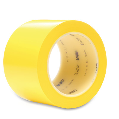 VINYL TAPE 471 YELLOW 2"X 36 YD 5.2 MIL-3M COMPANY-405-021200-04310