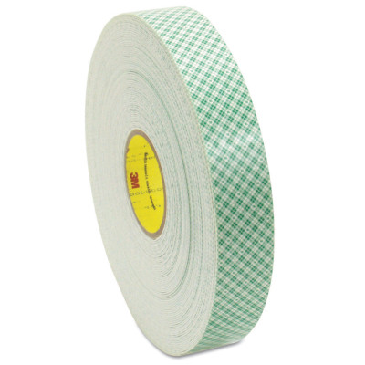 DOUBLE CTD URETHANE FOAMTAPE 3/4"X36YDS OFF WHIT-3M COMPANY-405-021200-06454