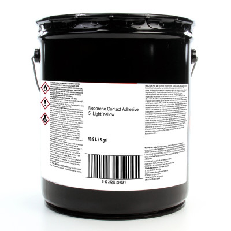 FASTBOND CONTACT ADHESIVE 5 GALLON PAIL-3M COMPANY-405-021200-20333