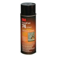 3M FOAMFAST 74 SPRAY ADHESIVE 24 OZ CLEAR-3M COMPANY-405-021200-50045