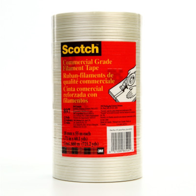 SCOTCH FILAMENT TAPE 89718MM X 55M-3M COMPANY-405-021200-86524