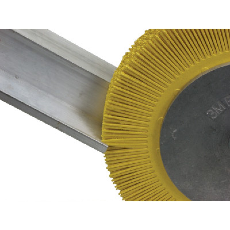 SCOTCH-BRITE RADIAL BRISTLE BRUSH 8X1X1-1/4 80G-3M COMPANY-405-048011-33082
