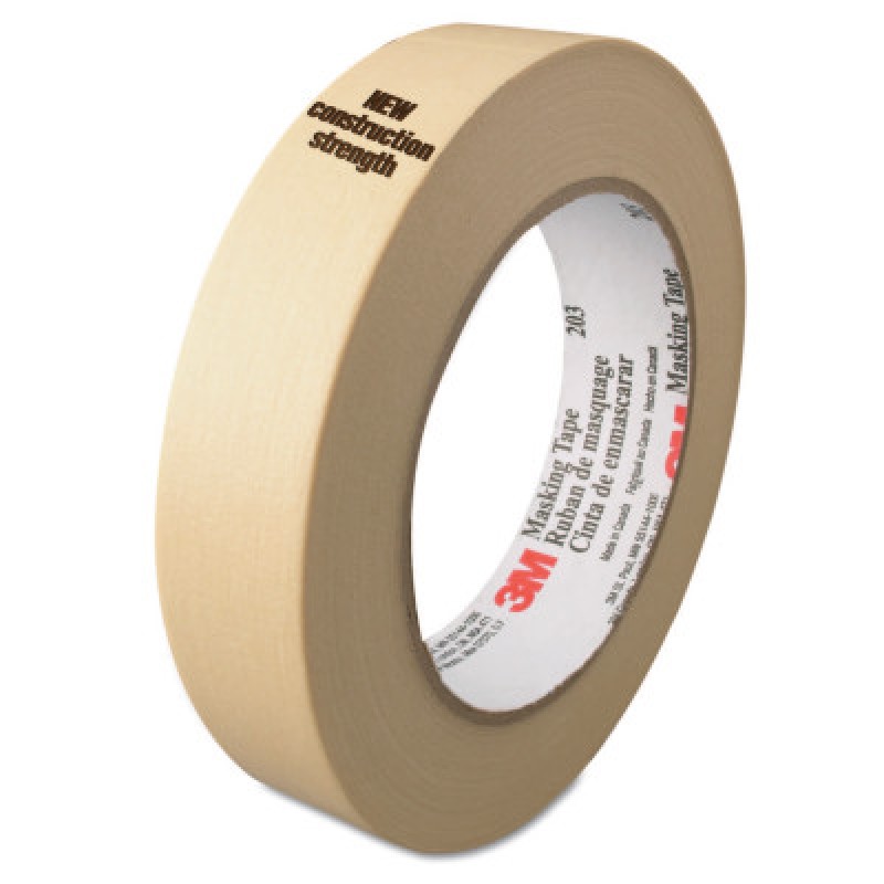 3M GENERAL PURPOSE MASKING TAPE 203 BEIGE 72MMX5-3M COMPANY-405-048011-58039