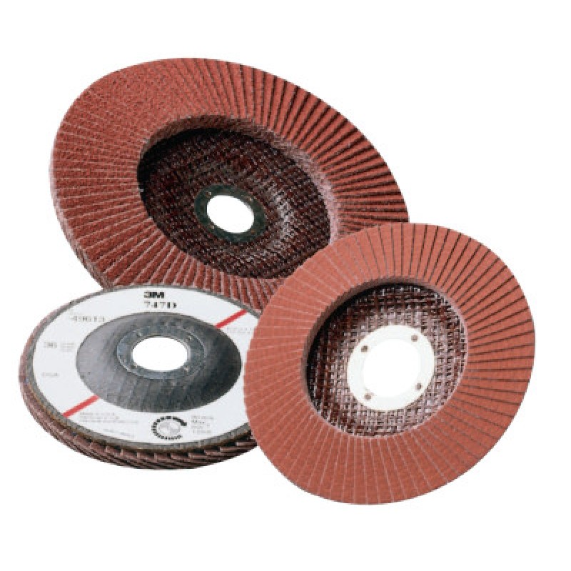 3M 051111-49611 7"X7/8"80 GRIT FLAP DISC-3M COMPANY-405-051111-49611
