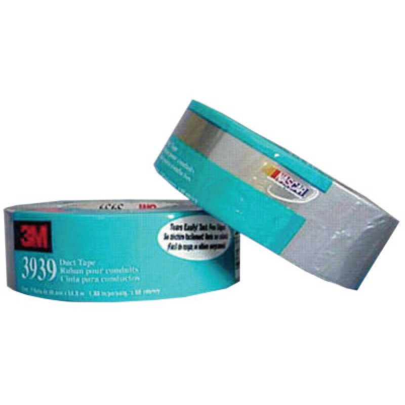 3M DUCT TAPE 3939 SILVER72MM X 54.8M 12/CASE-3M COMPANY-405-021200-85562
