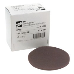 SCUFFING DISC 07467  6 IN X NH A VFN-3M COMPANY-405-051131-07467