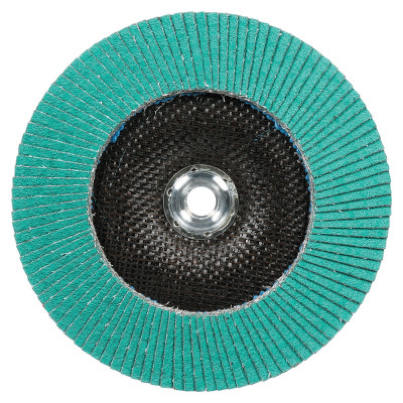 FLAP DISC 577F  T29 4 INX 5/8 IN 80 YF-WEIGHT-3M COMPANY-405-051141-28565