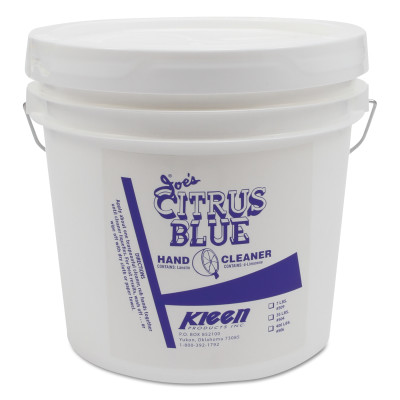 1GAL. CITRUS BLUE HAND CLEANER W/DISPENSER-KLEEN PROD*407-407-509